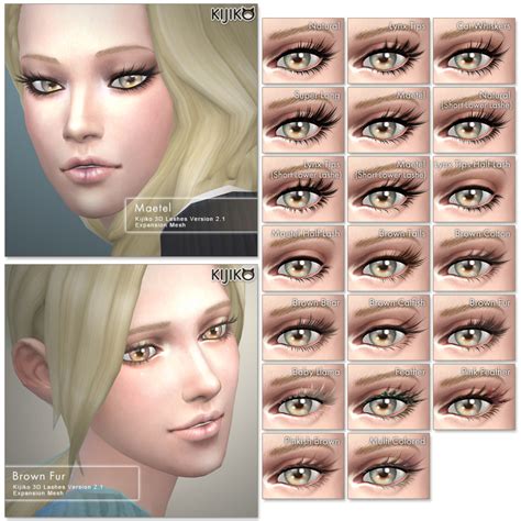 Sims 4 eyelashes cc - clickvsa