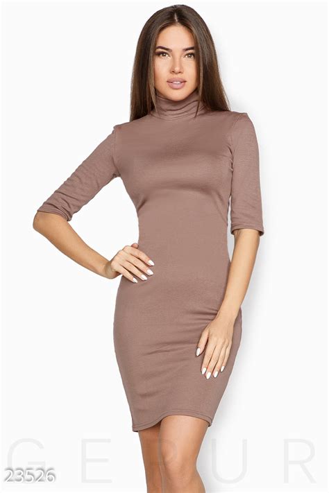 Облегающее трикотажное платье (№ 23526) ♡ Gepur - women clothes store