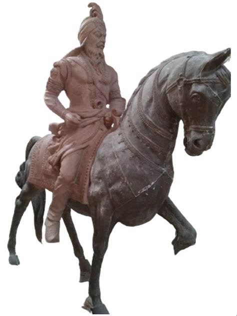 Brown Frp Maharaja Ranjit Singh Statue, For Decoration at Rs 225000 in ...