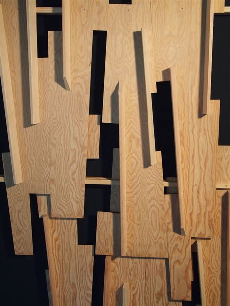 #architecturemodel of the wooden baffling on the UCLA Ostin Music