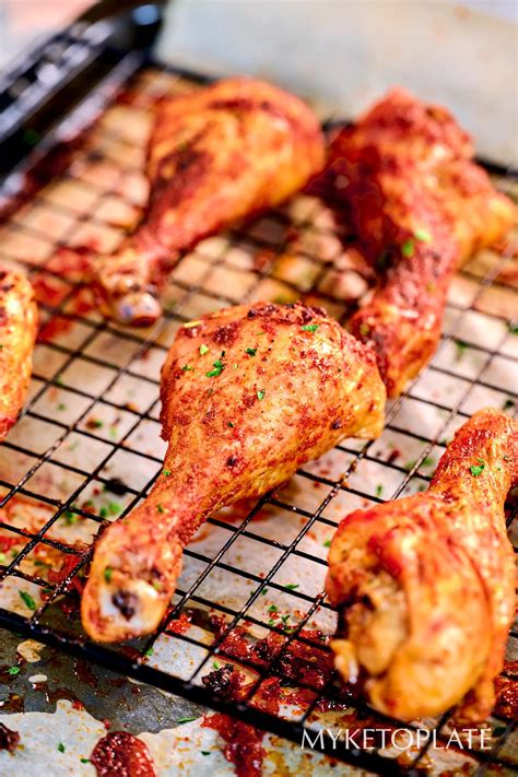 Air Fryer Chicken Legs - MyKetoPlate