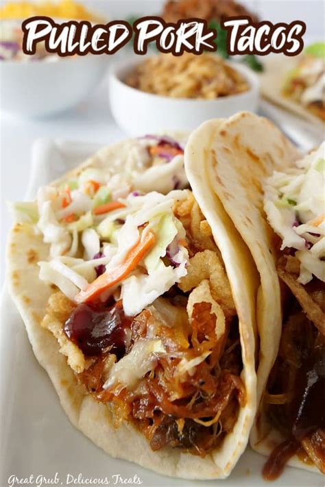 Pulled Pork Tacos {Made Easy with Leftover Pulled Pork}