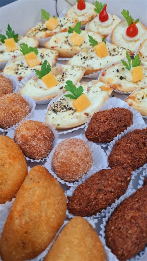 2 Centos De Salgados - kit Cento de salgados Mistos – Delicias Divina