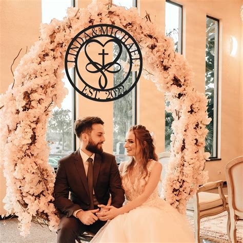 Cherish Forever with Personalized Metal Wedding Signs