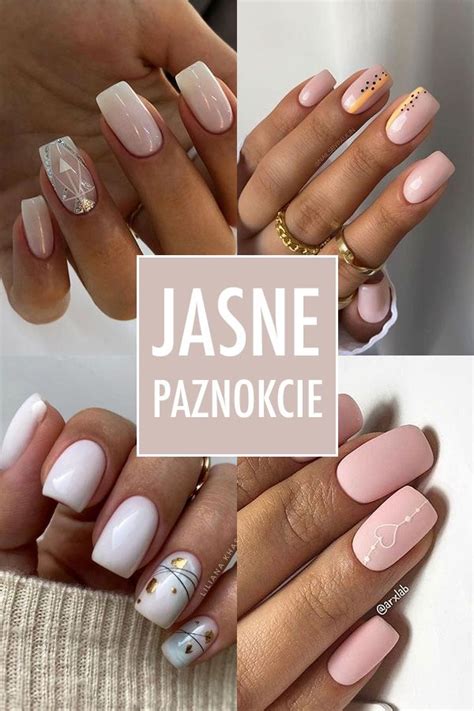 Najlepsze pomysły na jasne paznokcie