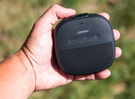 Портативная колонка BOSE SoundLink Micro, Чёрный
