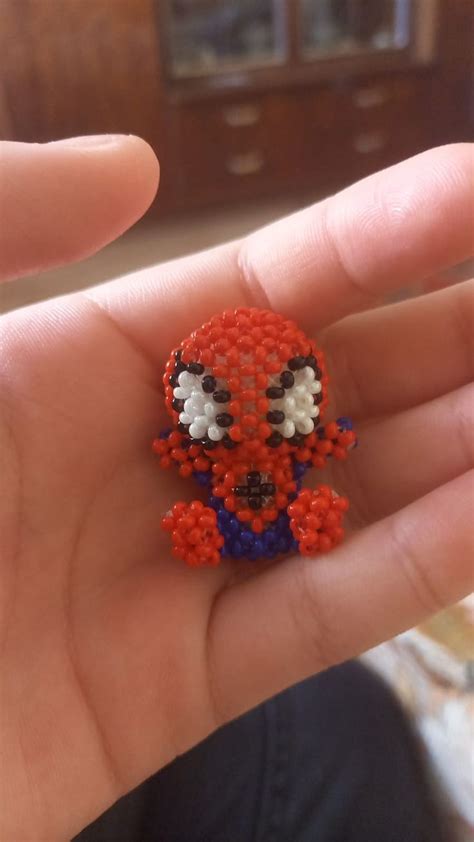 Человек🙋паук🕷🕸 | Бисероплетение, Железные шарики, Бисер