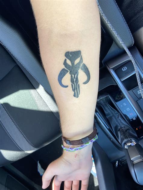 first tattoo. this is the way : r/Mandalorian