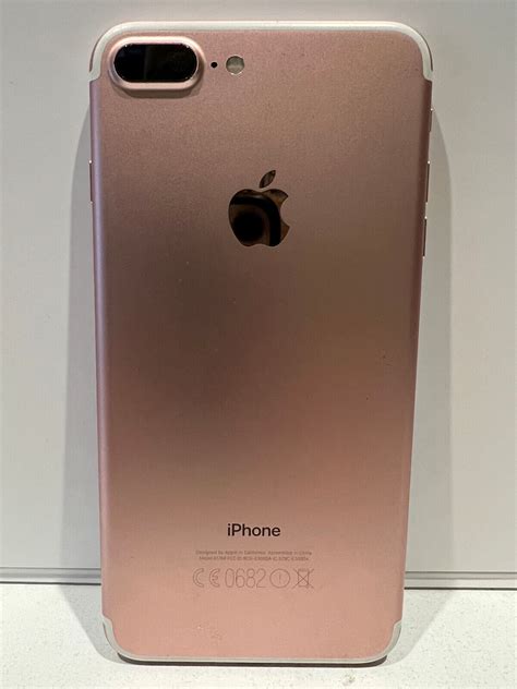 Apple iPhone 7 Plus - 128GB - Rose Gold (Unlocked) A1784 (GSM) (AU ...
