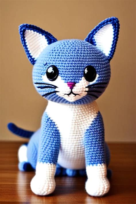Crochet Cute Cat Amigurumi Free Pattern – Amigurumi