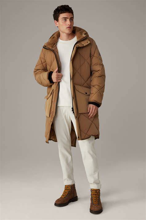 Steppmantel S.C. Survival, gold-beige - im Strellson Online-Shop