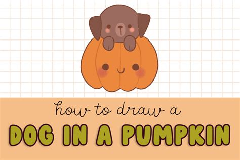 how to draw a kawaii dog