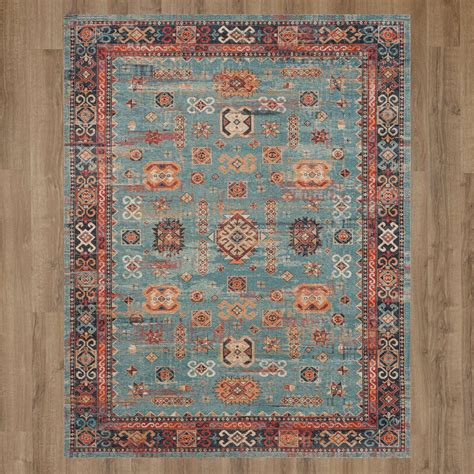 Karastan Zula Mombasa Aquamarine Area Rug – Incredible Rugs and Decor