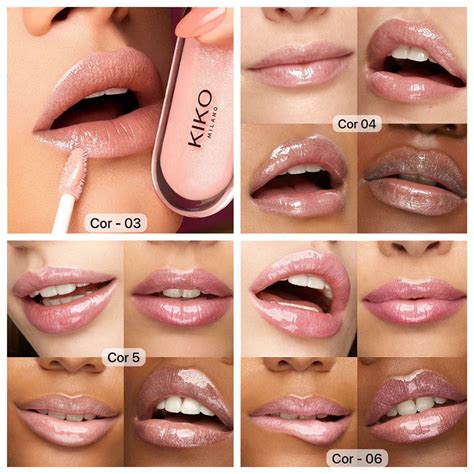 Gloss Kiko Cores Na Boca - Lip Gloss 3D Hydra - Kiko Milano - Vintage Make Beauty