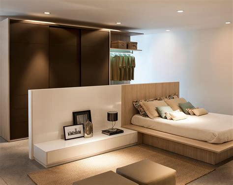 Quarto Casal Planejado Moderno - Ideias Moderno Quarto De Casal Planejado - ideias criativas decoração