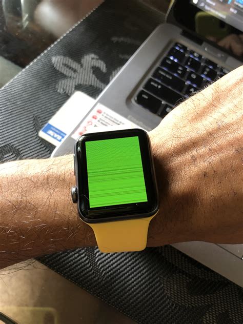 Apple Watch Series 3- Green Display - Apple Community