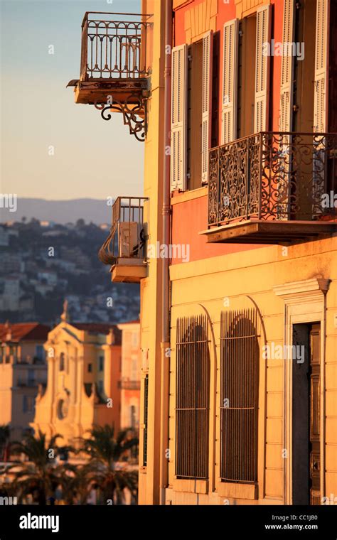 Architecture of Nice city, France Stock Photo - Alamy