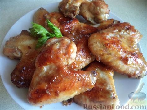 Еврейская кухня, Куриные крылышки, рецепты на RussianFood.com: 1 рецепт