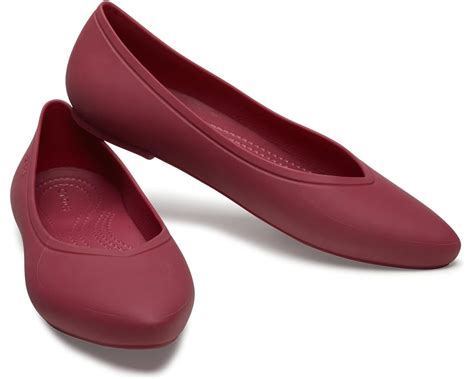 womens crocs brooklyn pointed flat zapposcom