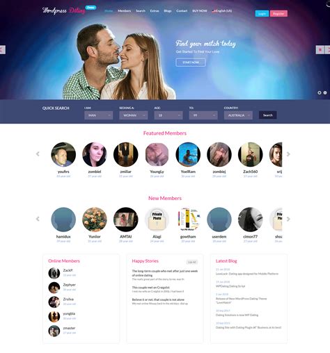 16 Great Scripts for Building a Dating Website