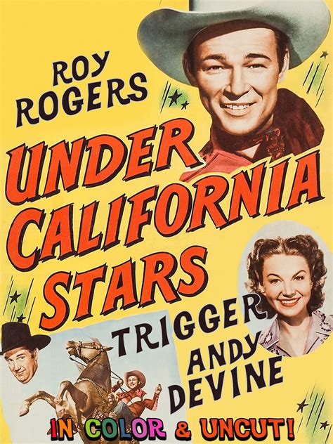 Prime Video: Under California Stars - Roy Rogers, Trigger, Andy Devine