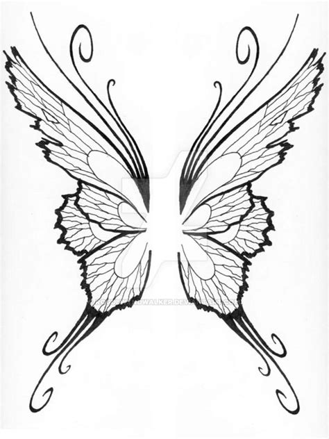 Fairy Wings Drawing at GetDrawings | Free download