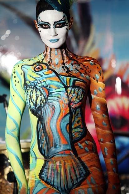 The Samui International body painting competition in Thailand - Telegraph
