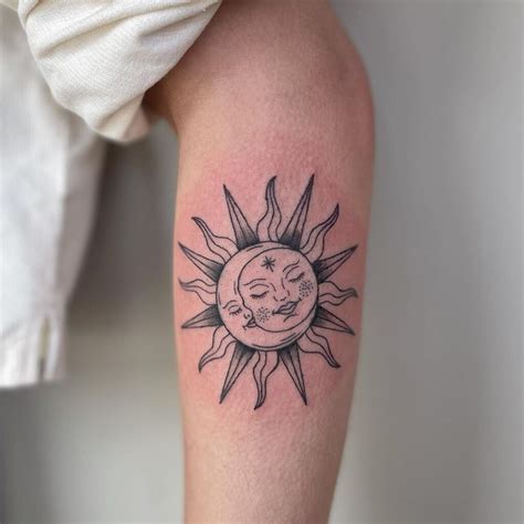 Tatuagens Sol E Lua Juntos