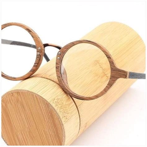 MOO Men’s Wooden Eyeglasses Frame HD047 | Wooden eyeglass frames ...