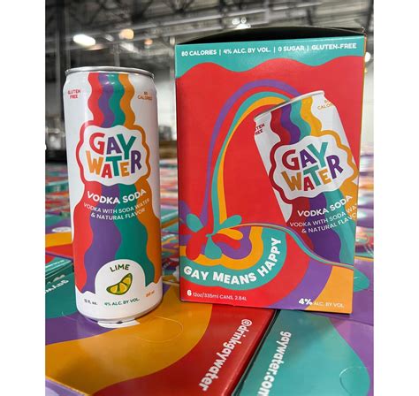 A Drink For The Community - Gay Water