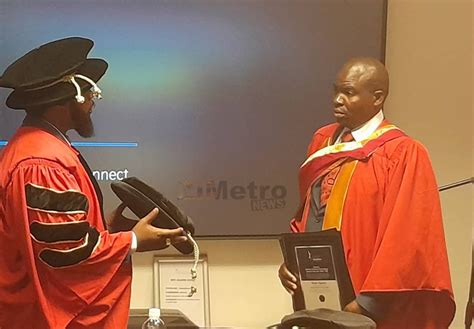 geo pomona ceo dilesh nguwaya conferred doctorate zimetro news