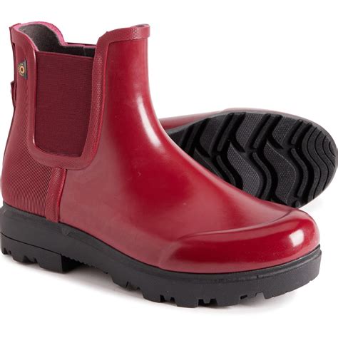 Bogs Footwear Holly Chelsea Shine Rain Boots (For Women) - Save 58%