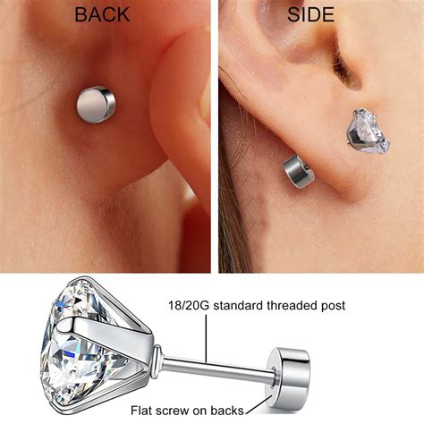 how to take off flat back earrings 5