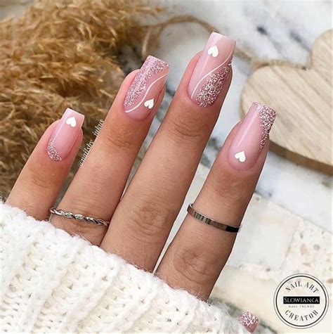30 Valentine's Day Nails and Heart Nails designs you'll Love