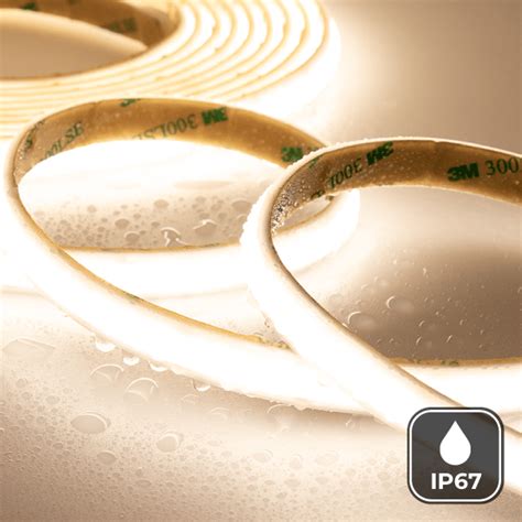 5m High Density LED Strip Light - White Tape Light - IP67 | Super ...
