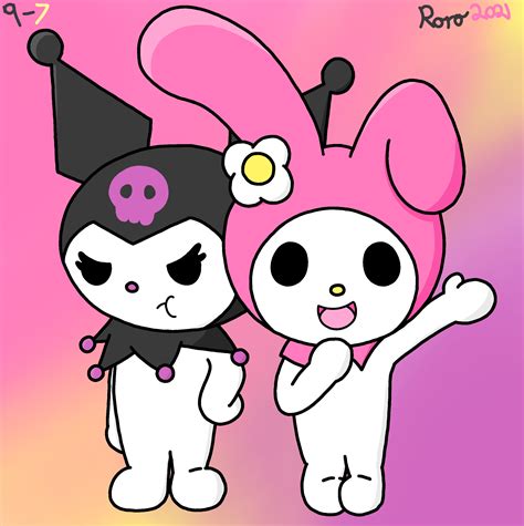 My Melody & Kuromi by Roro102900 on Newgrounds