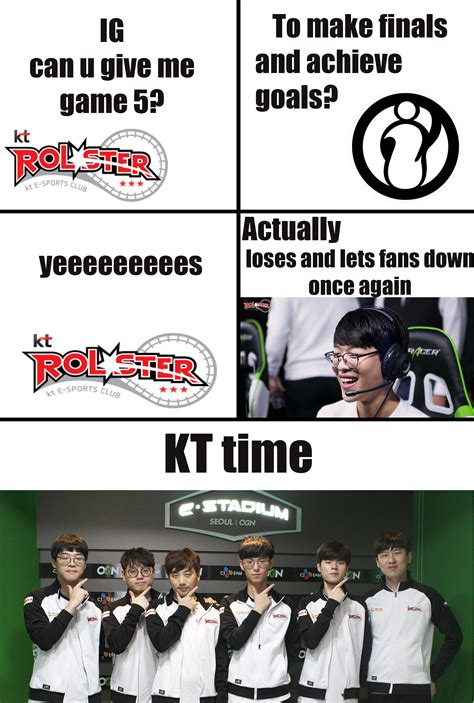 As a KT fan, this was not easy. : r/LeagueOfMemes