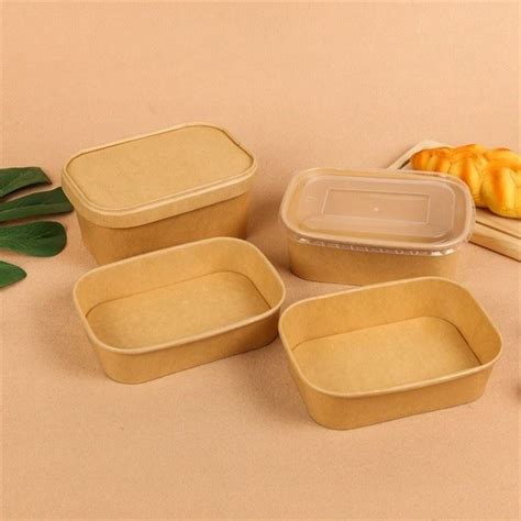 rectangular paper salad bowl manufacturers suppliers china factory