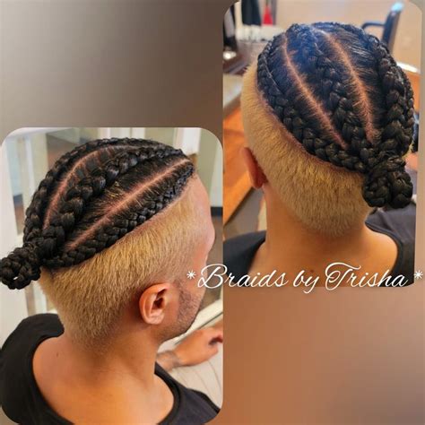 Men cornrow braids | Mens braids, Cornrows, Braids