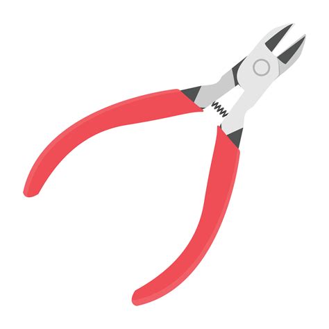 Serrated beak like jaws attached to handles in scissor shape showcasing