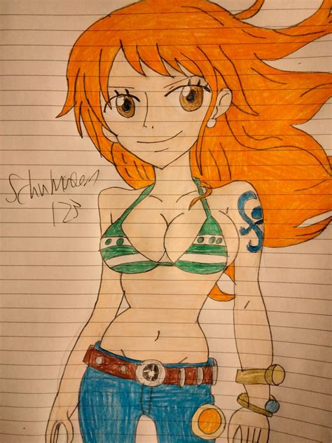 Nami Sketch by schumacher7 on DeviantArt