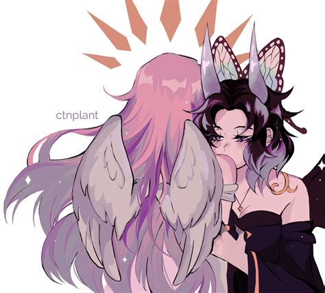 alex on X | Anime girlxgirl, Chibi anime, Demonio de anime