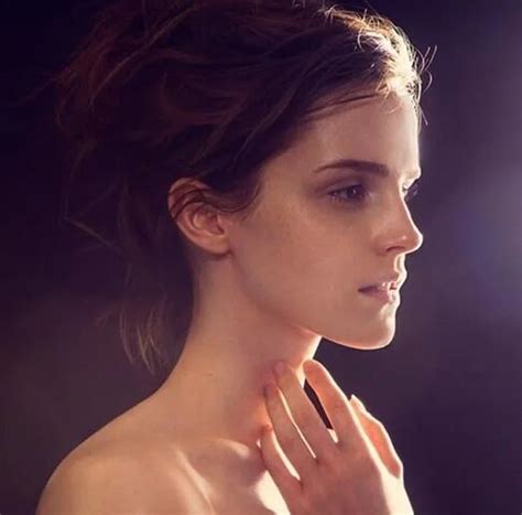 harry potter star emma watson poses nude   environment yahoo