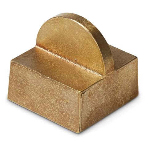 Brass Pen Stand/Paper Weight - Gessato Design Store