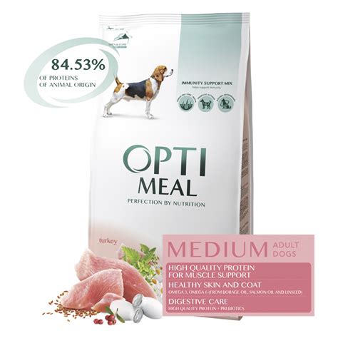Корм для собак Optimeal Dog Adult Medium, 12 кг купить в Киеве и ...