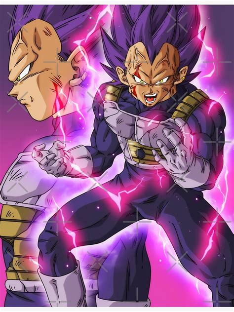 "Ultra Ego Vegeta - God of Destruction transformation 2" Poster by ...