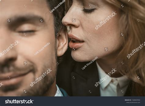 imagenes de  woman kiss  woman ear imagenes fotos  vectores