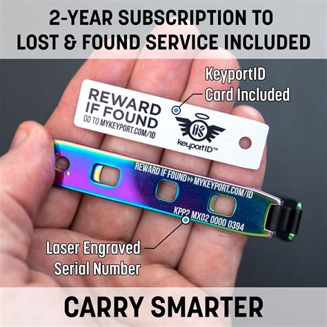 Stainless Steel Keyport Pivot 2.0 | EDC Key Organizer