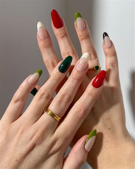 xmas nail art for short nails 3