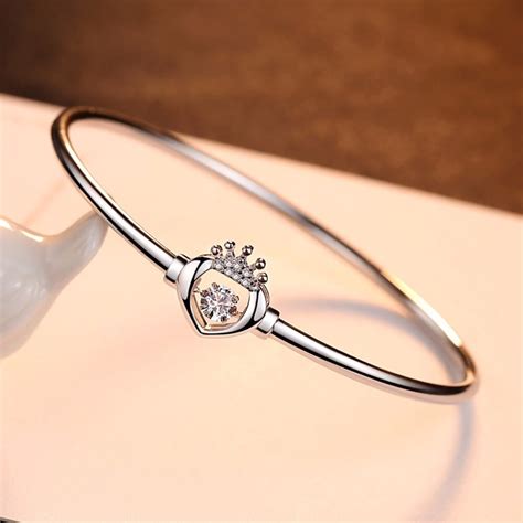 Твърда сребърна гривна "Сърце" – Silenti Jewelry Jewelry